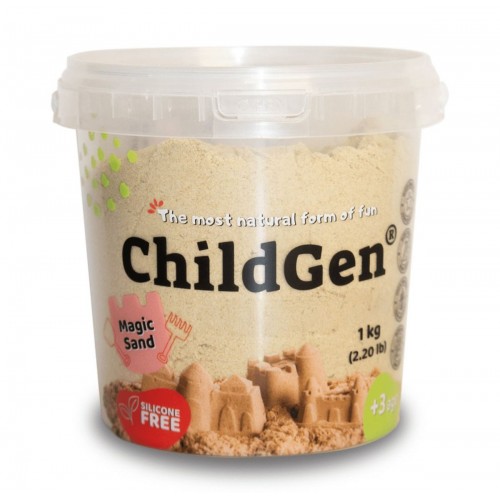 Childgen Doğal Kinetik Kum 1 kg - Natural Childgen Doğal Kinetik Kum 1 kg - Natural